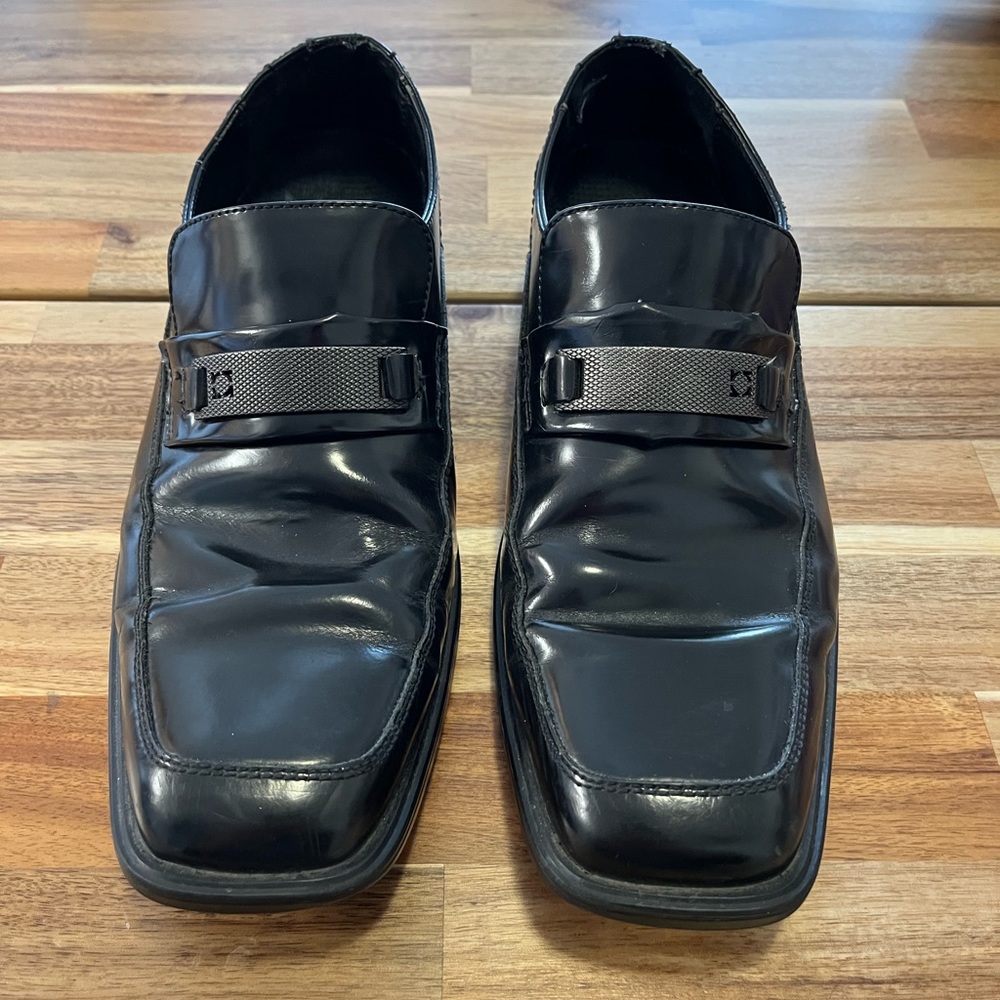 Kenneth Cole reaction dress slip on shoe men’s Sz 10 Med